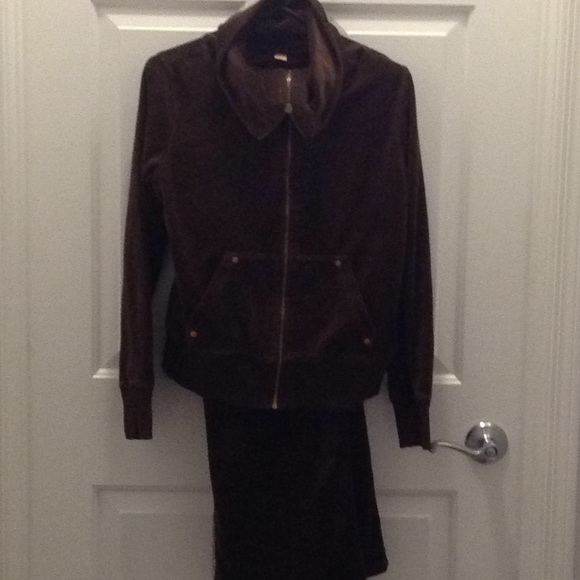 2pc Michael Kors jog set. Chocolate brown - Picture 1 of 4
